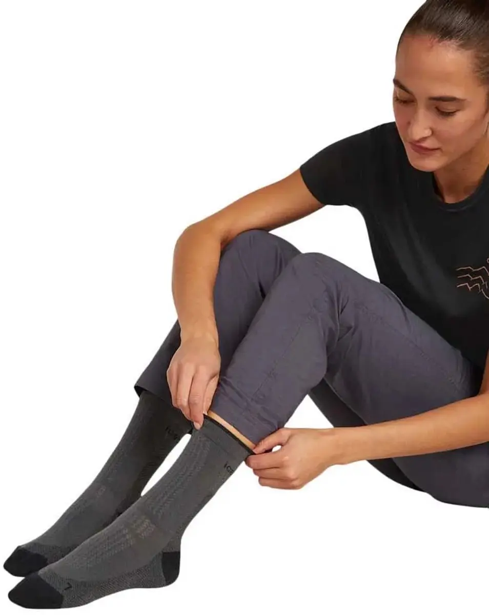 Icebreaker Merino Hike+ Ultralight Sok - Obsidian/Black - afbeelding 2 van 3