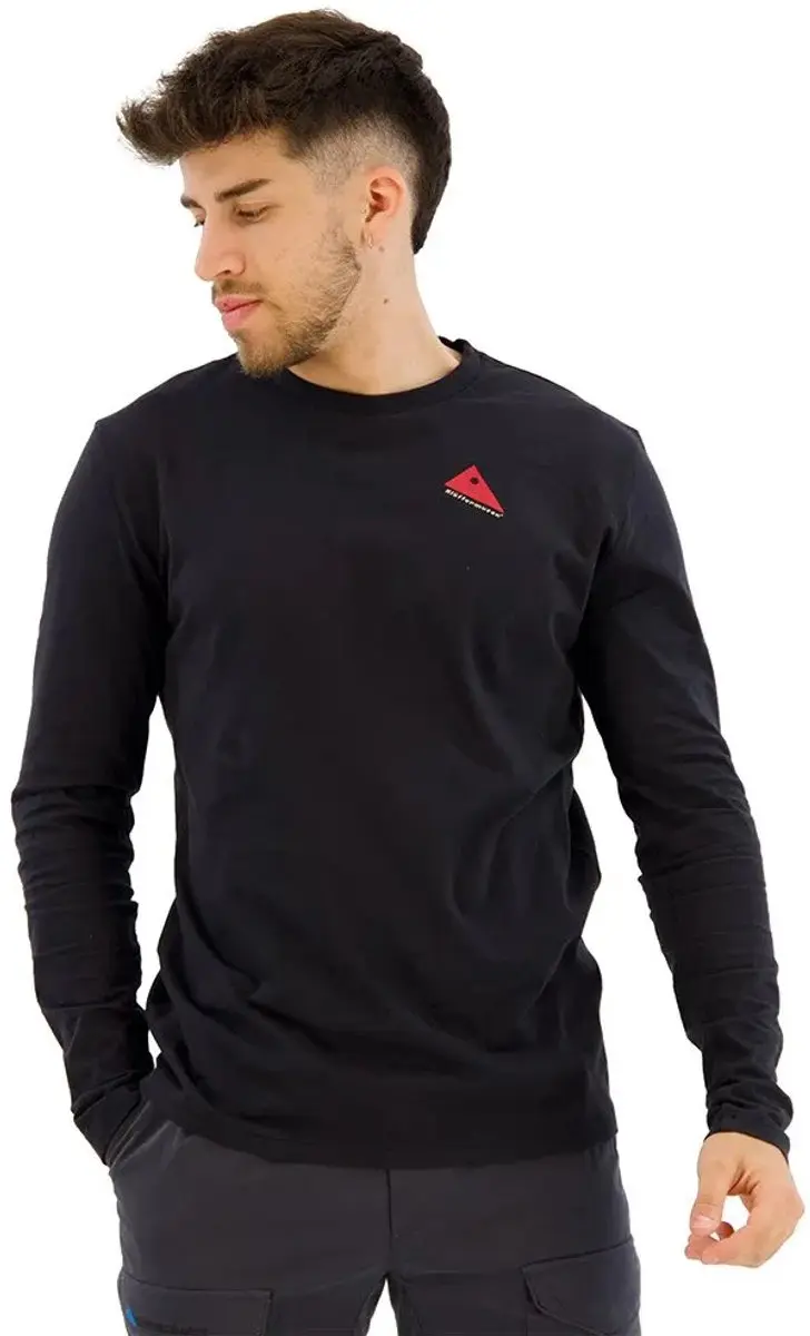 KlÄttermusen Runa Token T-shirt Met Lange Mouwen Zwart XS Man