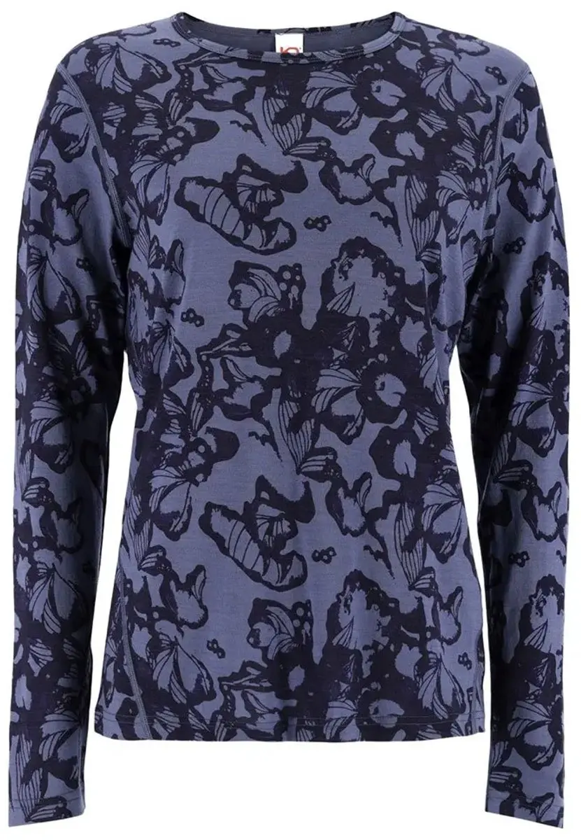 Kari Traa Voss T-shirt Met Lange Mouwen Blauw M Vrouw