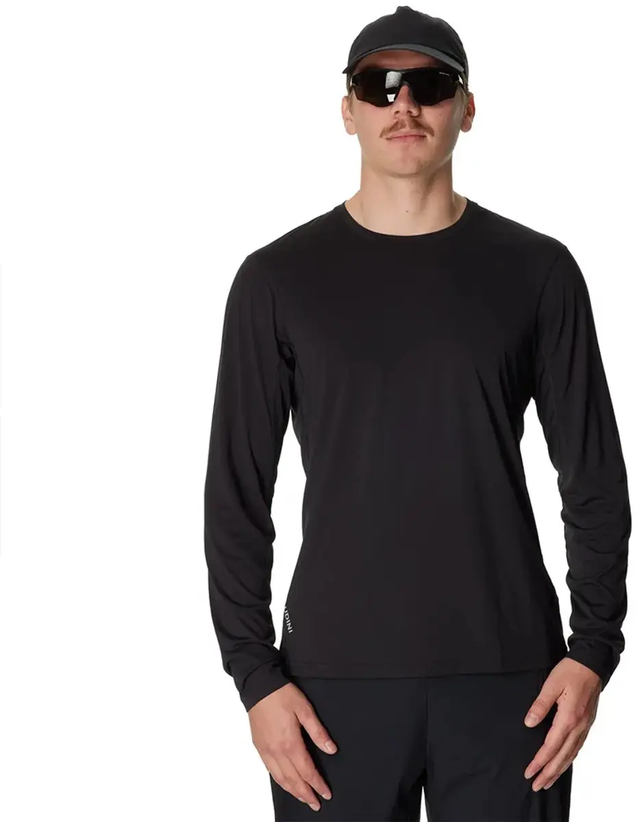Houdini Pace Air T-shirt Met Lange Mouwen Zwart L Man