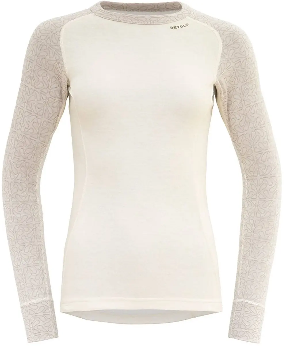 Devold Of Norway Duo Active Merino 205 T-shirt Met Lange Mouwen Wit S Vrouw