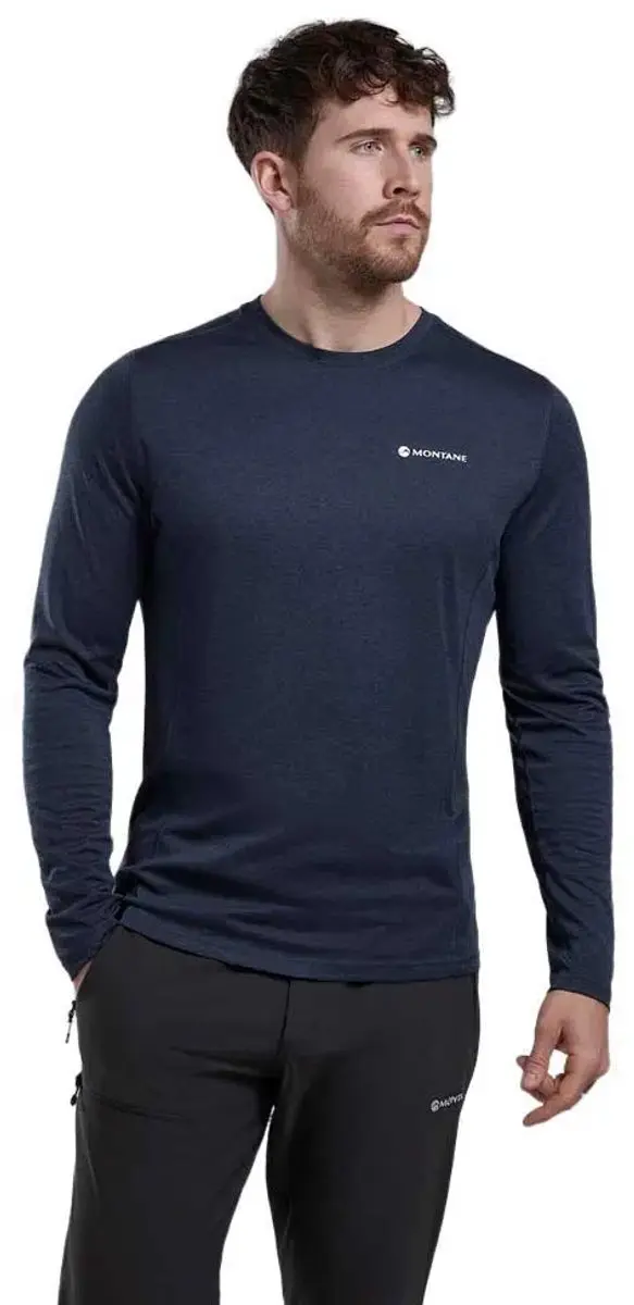 Montane Dart Long Sleeve T-Shirt Heren Blauw - afbeelding 5 van 6