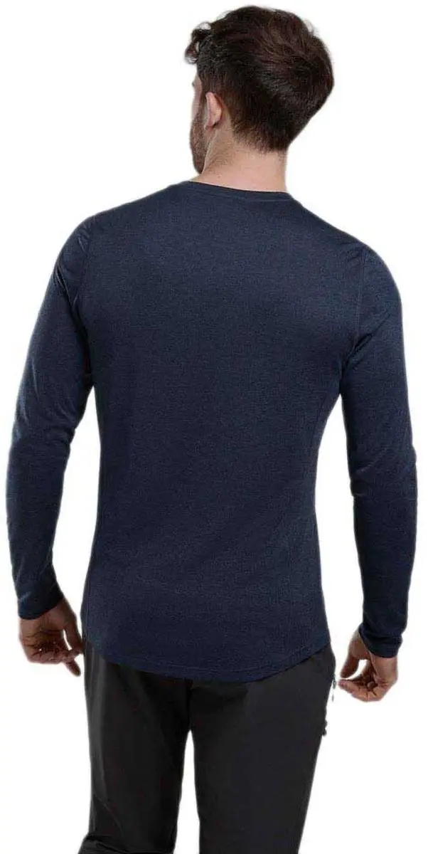 Montane Dart Long Sleeve T-Shirt Heren Blauw - afbeelding 2 van 6
