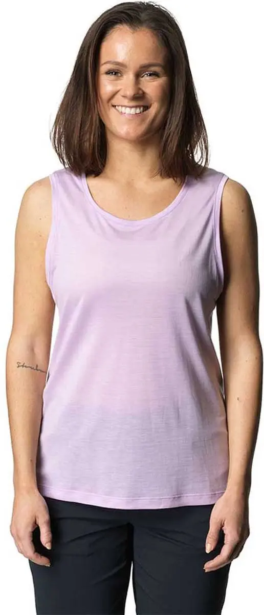 Houdini Tree Mouwloos T-shirt Paars XS Vrouw