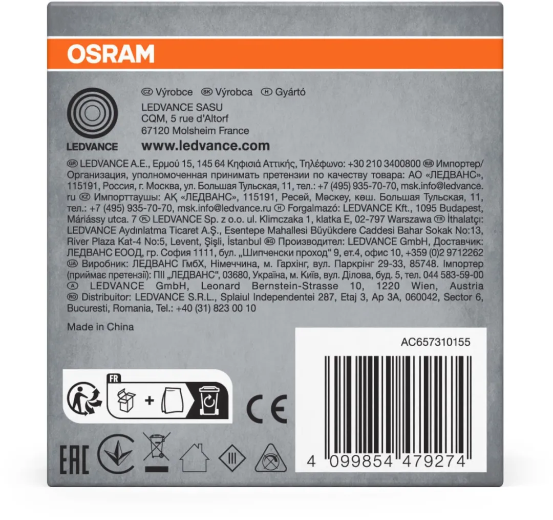 Osram DOT-it LED-lamp Wit - 3000K - 3 Stuks