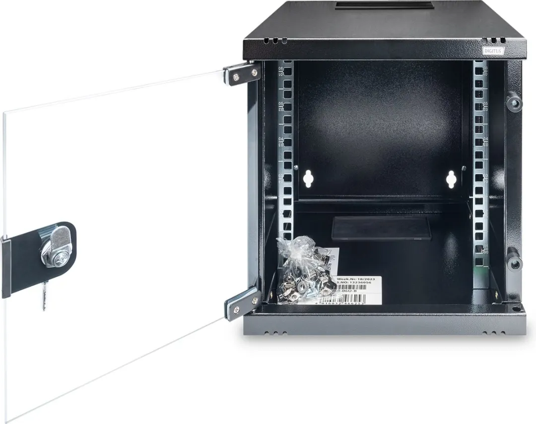 Digitus DN-10-06U-B Rackkast 10" - 6U - Zwart