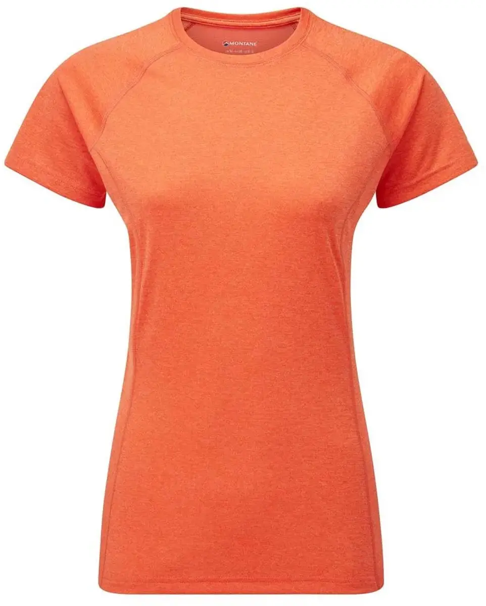 Montane Dart Dames T-Shirt - Tigerlily - afbeelding 3 van 6