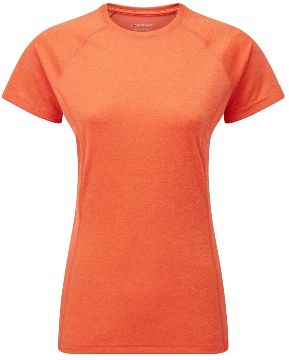 Montane Dart Dames T-Shirt - Tigerlily - afbeelding 2 van 6