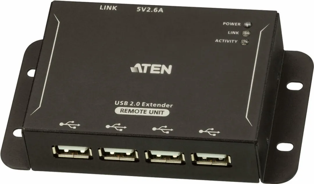 Aten UCE3250-AT-G USB Cat5 Extender - 50m - 4x USB - Kleurenmix
