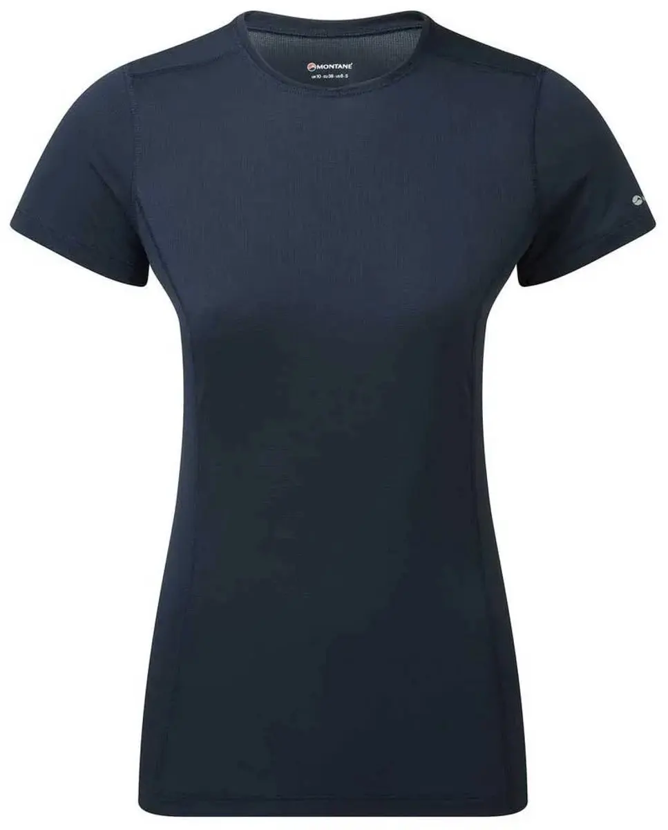 Montane Dart Lite Dames T-shirt - Eclipse Blue - M - afbeelding 4 van 4
