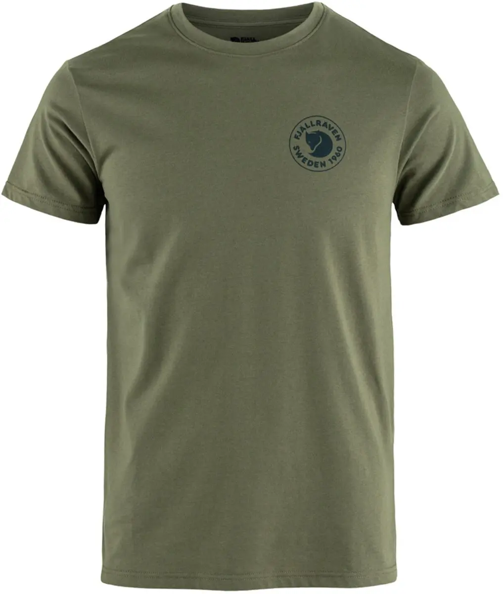 Fjällräven 1960 Logo T-shirt Met Korte Mouwen Groen XL Man
