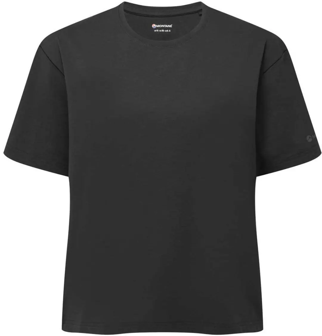Montane Alhena T-shirt Met Korte Mouwen Zwart 38 Vrouw