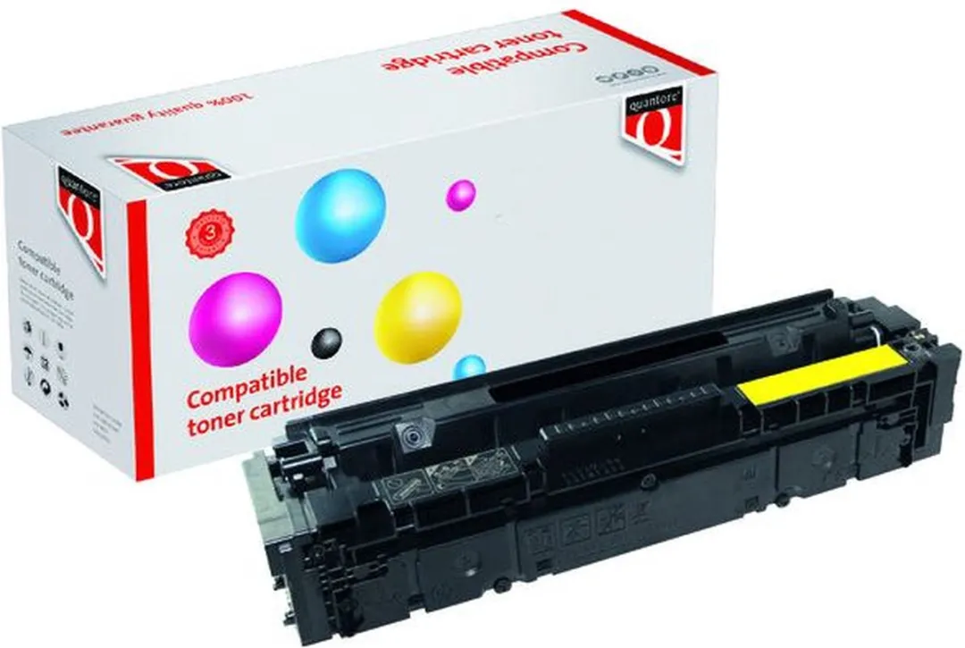 Quantore Canon 045H Tonercartridge Geel