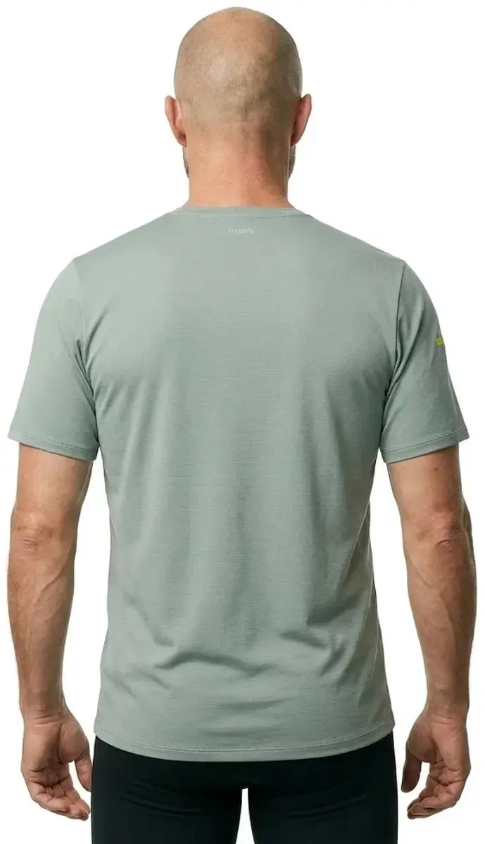 Haglöfs L.I.M Delta T-shirt Korte Mouwen - XL - Dew Green Melange - afbeelding 3 van 3