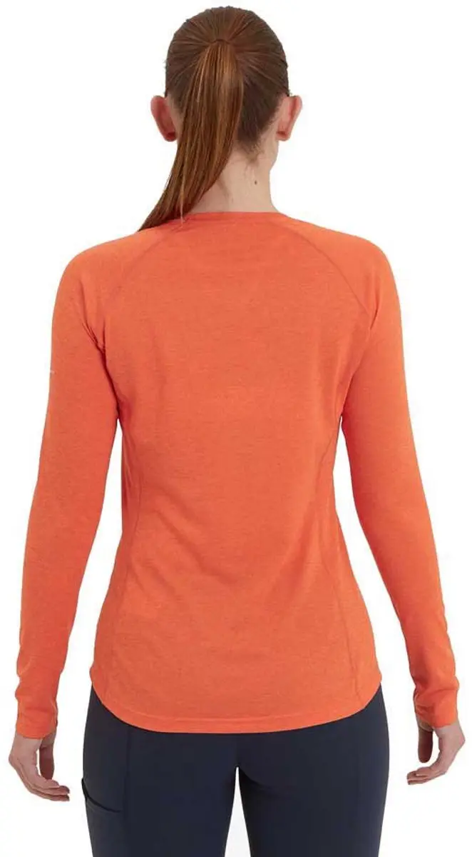Montane Dart Dames Longsleeve T-shirt - Tigerlily - afbeelding 2 van 6