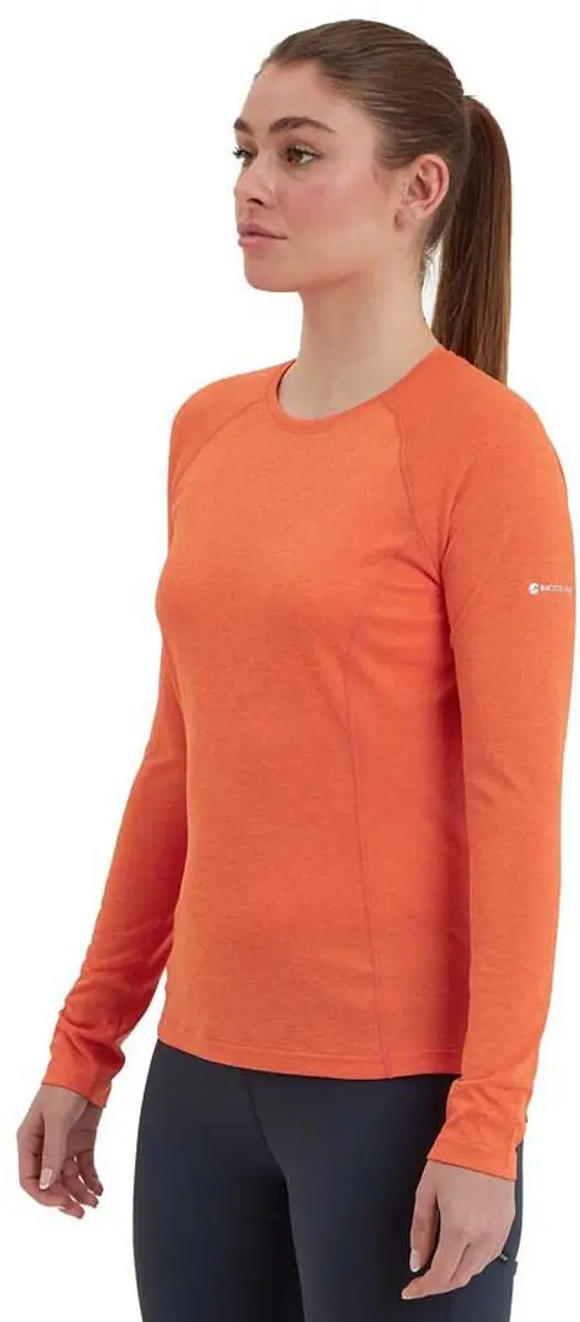 Montane Dart Dames Longsleeve T-shirt - Tigerlily - afbeelding 5 van 6