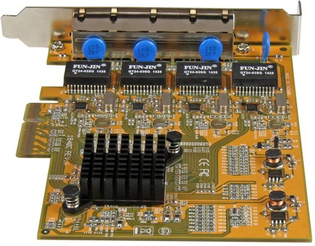Startech ST1000SPEX43 Quad Port PCIe Netwerkkaart
