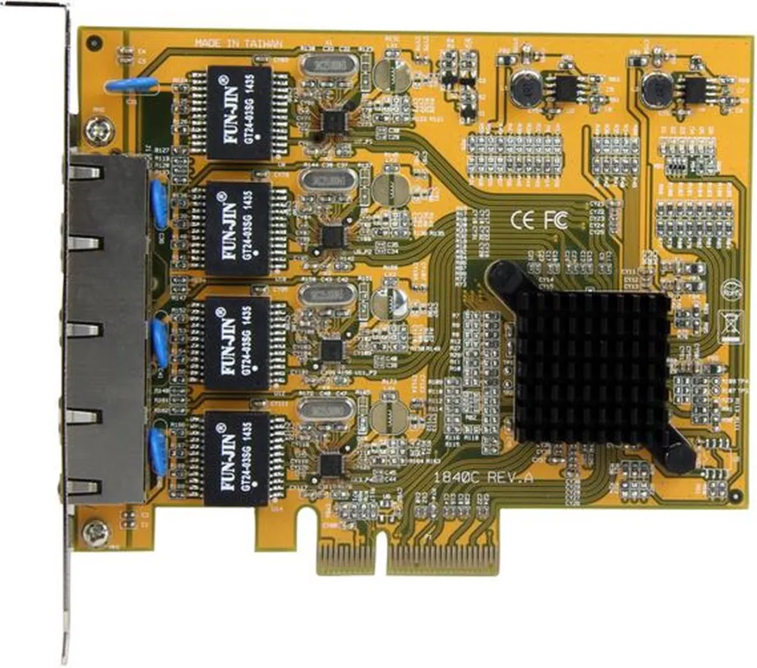 Startech ST1000SPEX43 Quad Port PCIe Netwerkkaart