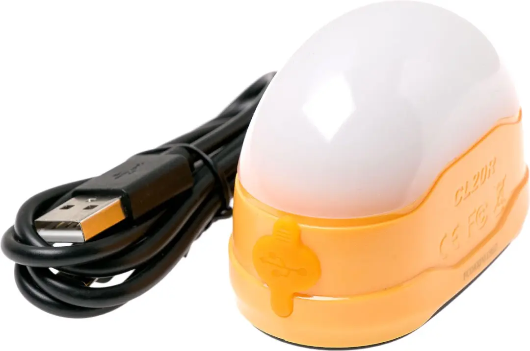 Fenix CL20R Campinglamp FECL20R-O Oplaadbare Campinglamp, Oranje, 300 Lumen, Kun