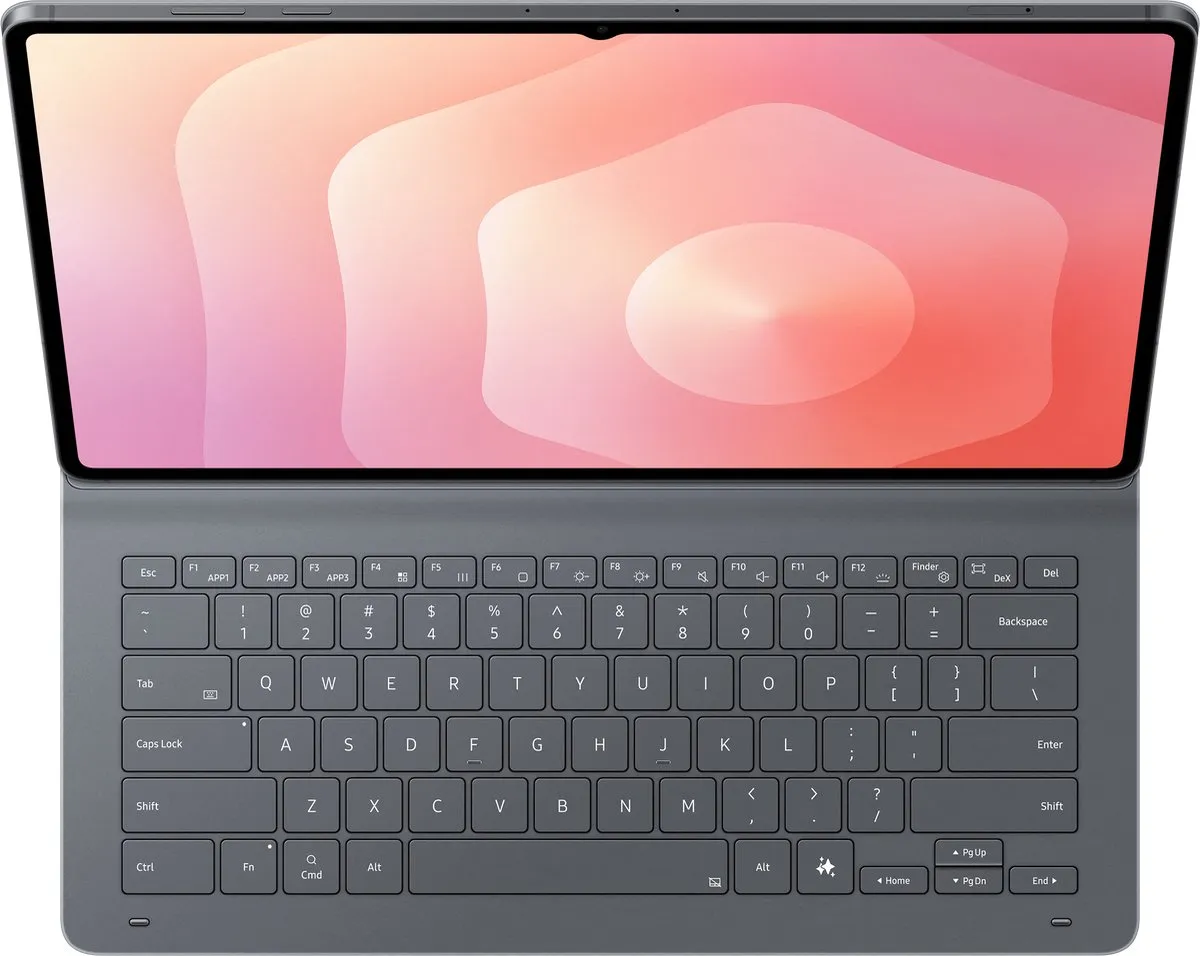 Samsung Galaxy Tab S11 Ultra Book Cover Keyboard AZERTY - EF-DX930BBEGBE - afbeelding 6 van 6
