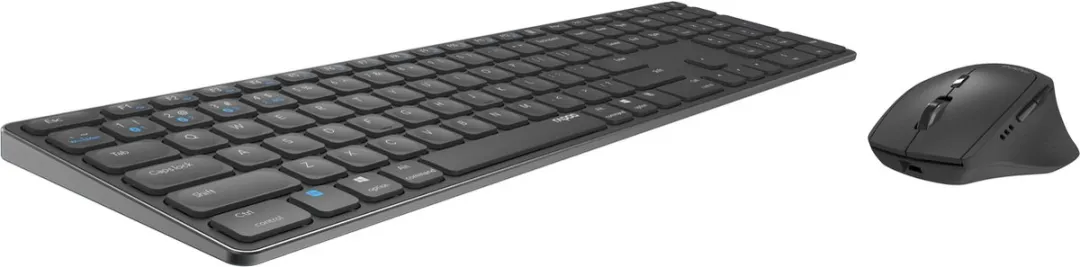 Rapoo 9800M Draadloos Toetsenbord & Muis - Full Size - Zwart