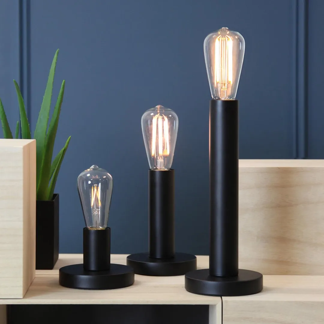 Star Trading Druppel-Edison Lamp E27 2.3W - Helder