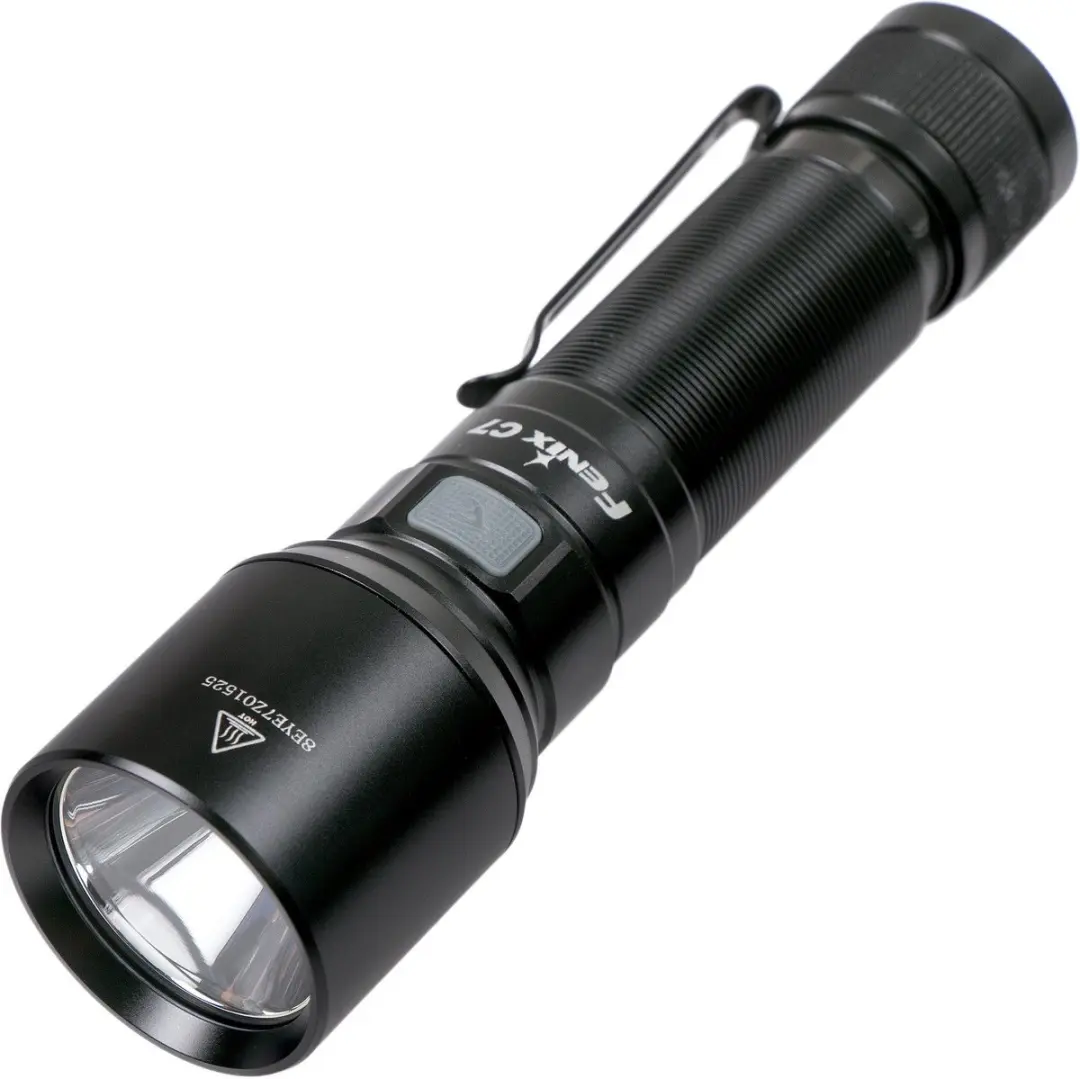 Fenix C7 Zaklamp FEC7 Oplaadbare Industriële Zaklamp, 3000 Lumen, Aluminium