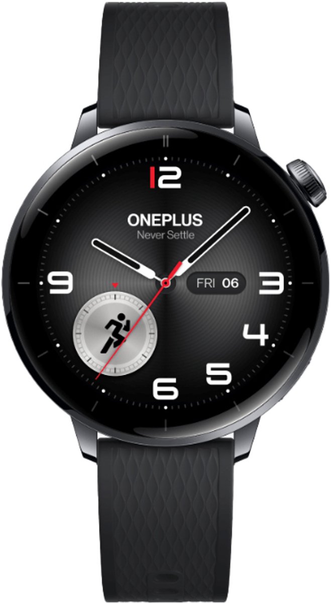 OnePlus Watch 3 43mm - Black Steel