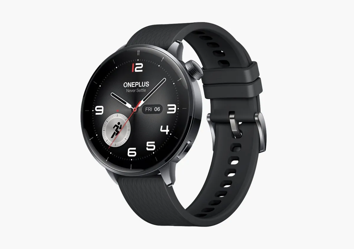 OnePlus Watch 3 43mm - Zwart Staal
