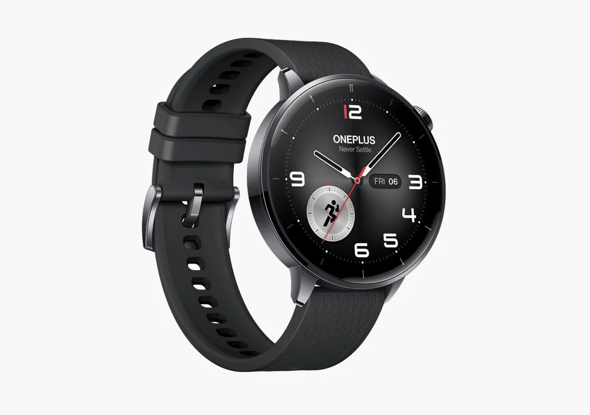 OnePlus Watch 3 43mm - Zwart Staal