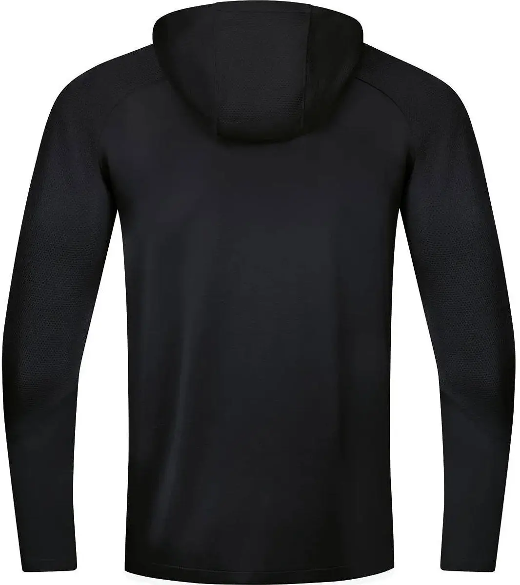 JAKO Challenge Jacket Jas met Capuchon - Zwart - 128 - afbeelding 2 van 4