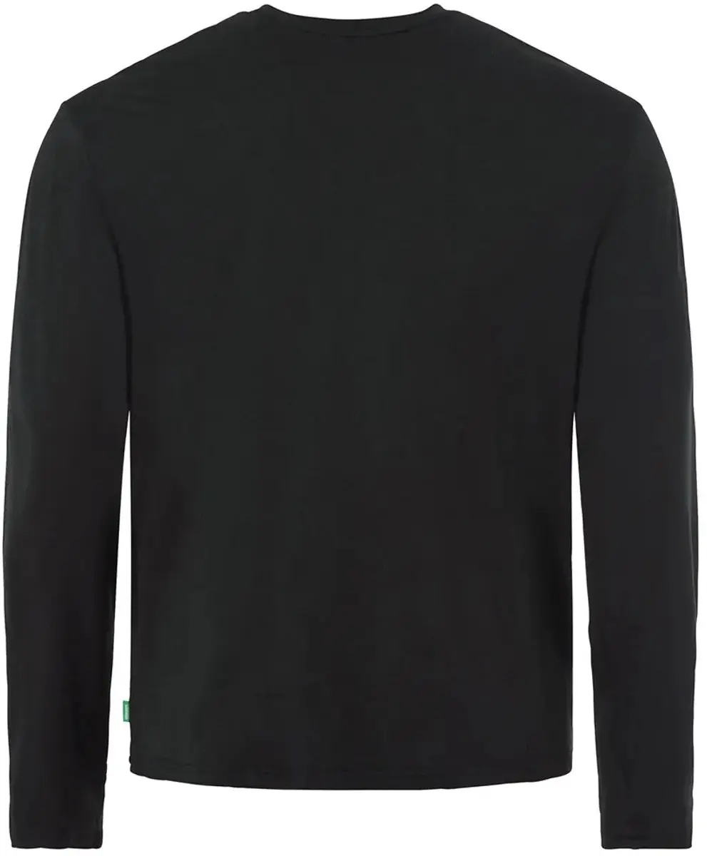 Vaude Essential Wool T-shirt Lange Mouwen - Zwart M - afbeelding 3 van 3