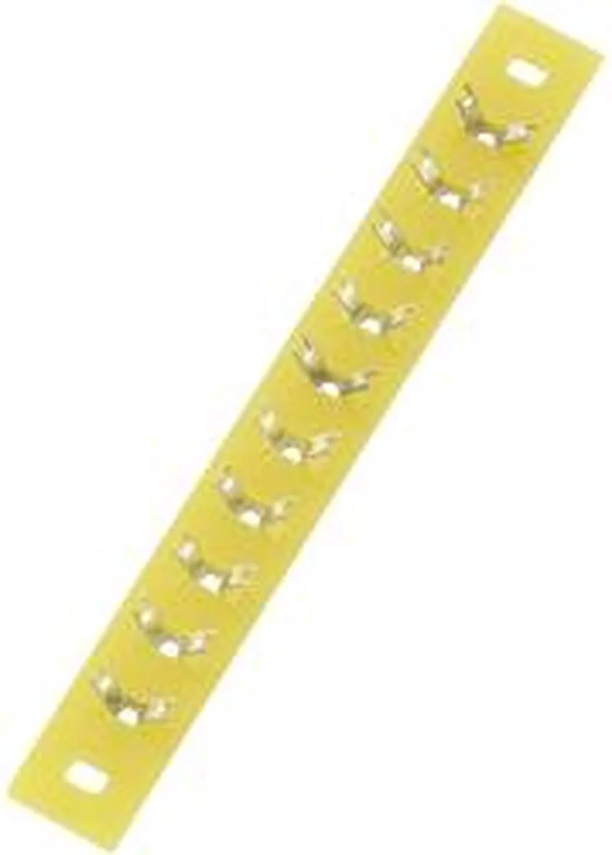 Tru Components Soldeerlijst 530538 - 10 Polen - 74x9x1.5mm