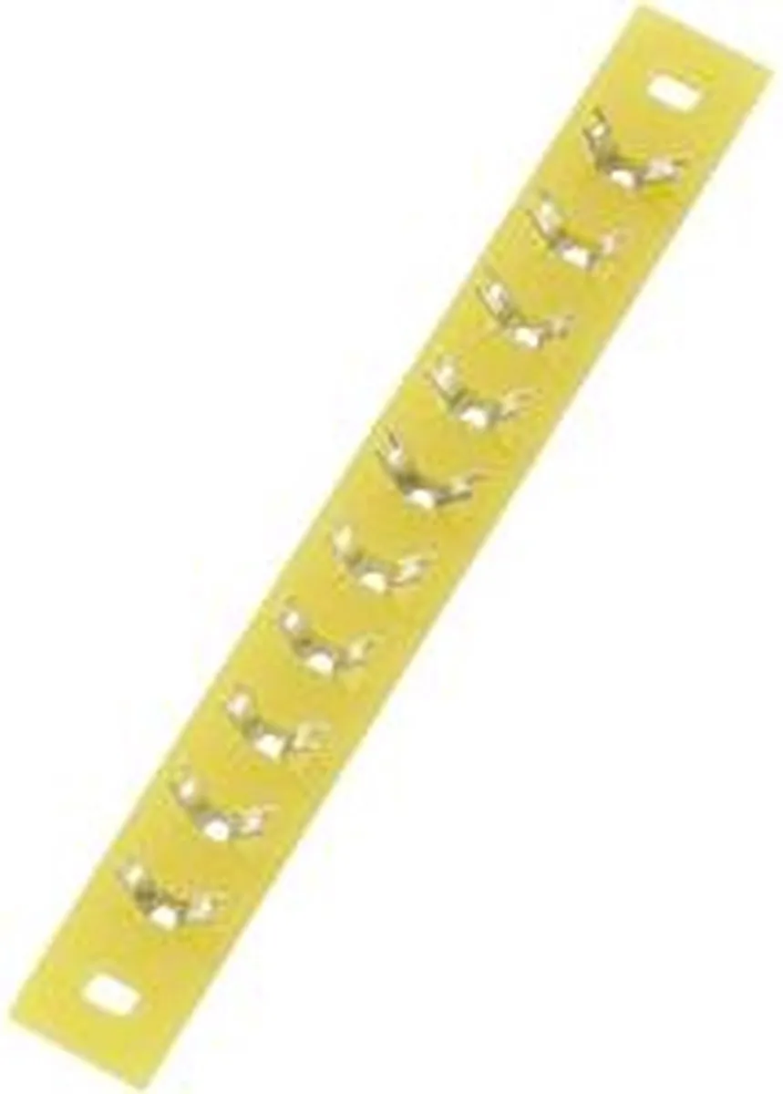 Tru Components Soldeerlijst 530538 - 10 Polen - 74x9x1.5mm