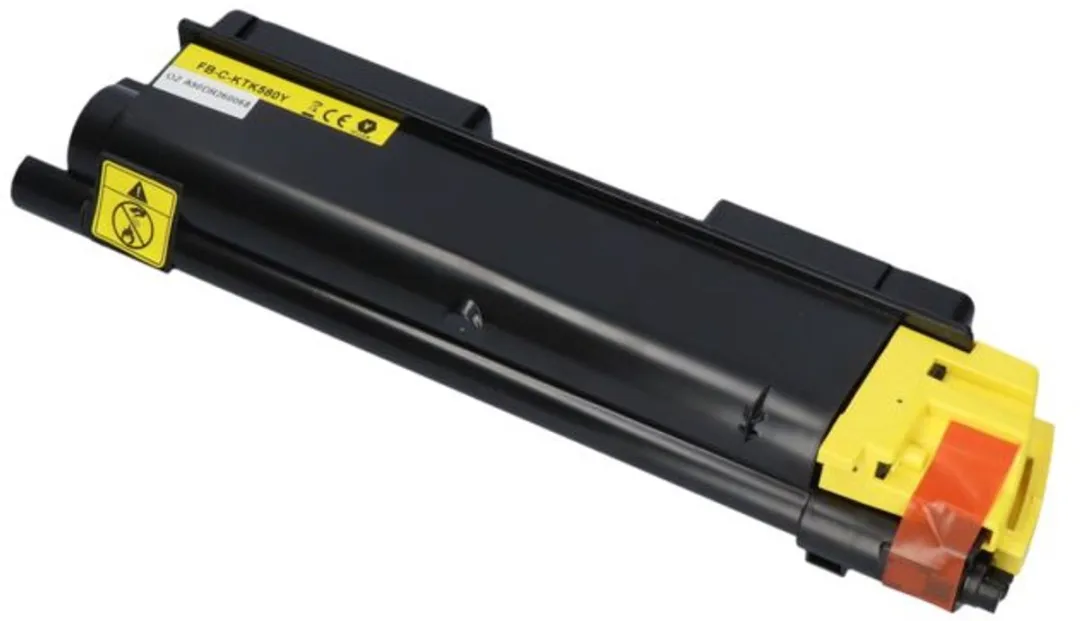 PrintAbout Kyocera TK-580Y Toner - Geel