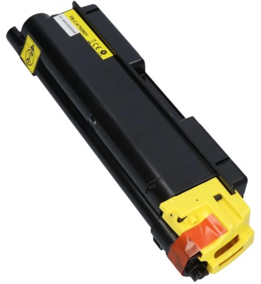 PrintAbout Kyocera TK-580Y Toner - Geel