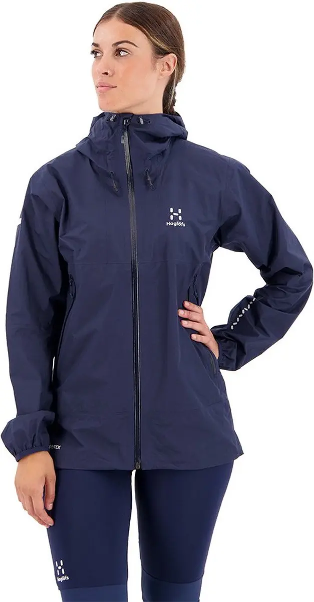 Haglöfs L.I.M GTX Jacket - Regenjas - Dames Tarn Blue S