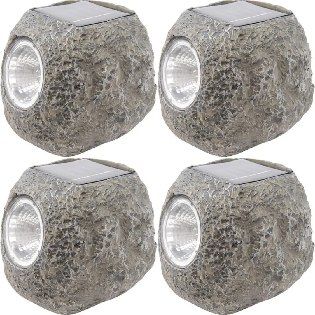 Lumineo Buiten Spot Solar LED 10x12cm