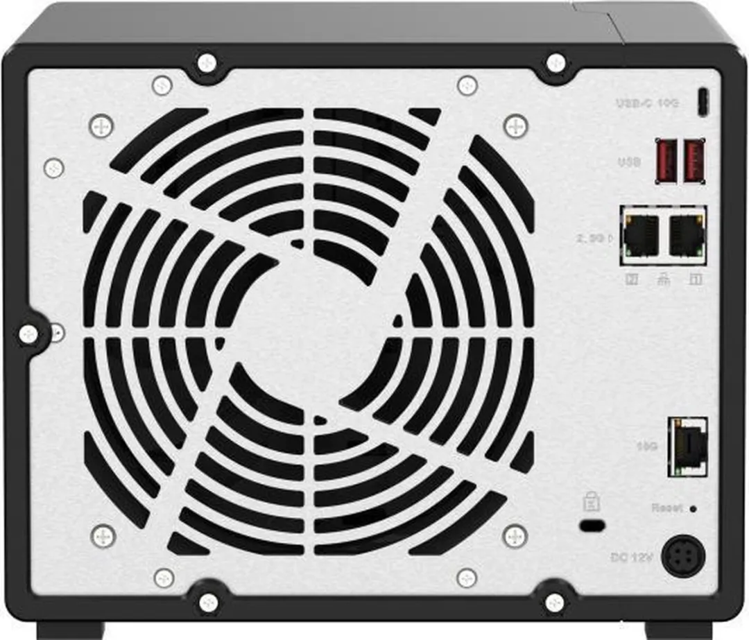 QNAP TS-H973AX-32G NAS-server - 9 Sloten - 4 Kernen - Zwart