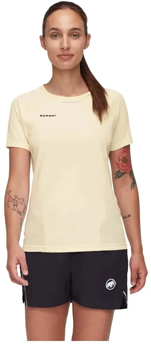 Mammut Aenergy Fl T-shirt Met Korte Mouwen Geel S Vrouw