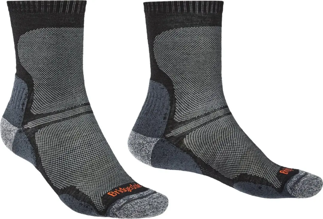 Bridgedale Wandelsokken Ultra Light T2 Merino Maat 36-39 Zwart