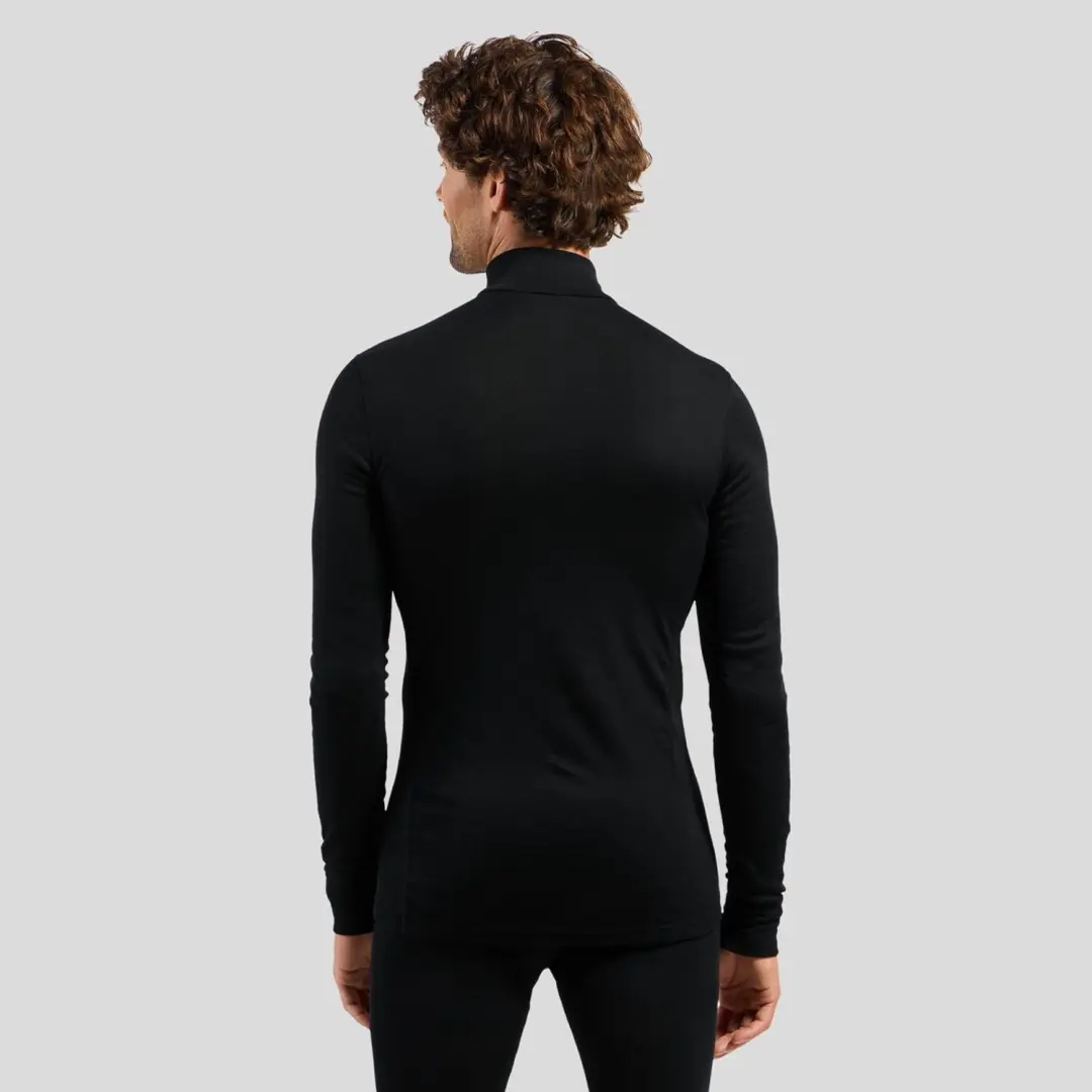 ODLO Active Warm Col 1/2 Zip Thermoshirt Heren - Zwart - XL - afbeelding 6 van 6