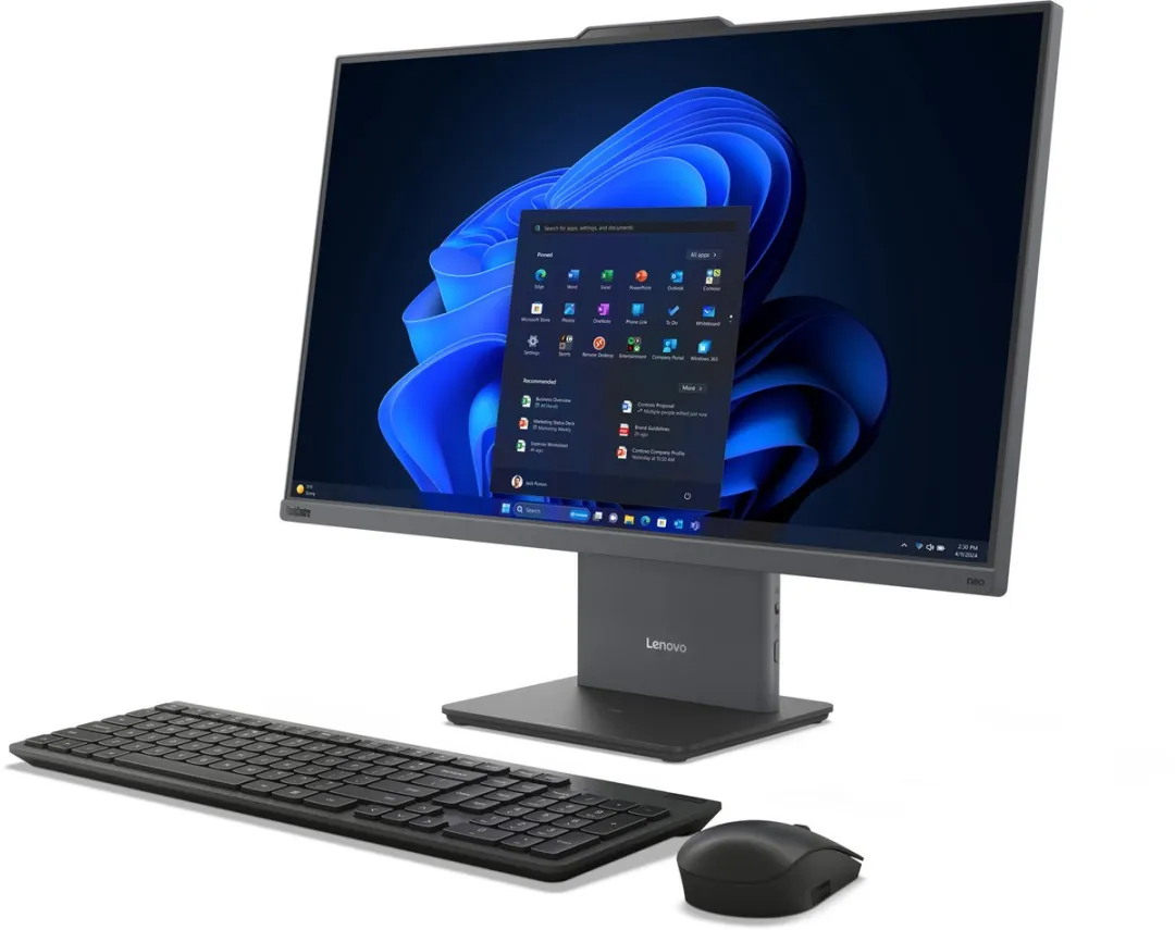 Lenovo ThinkCentre Neo 50a 27 Gen 5 - 16GB 512GB SSD - Grijs