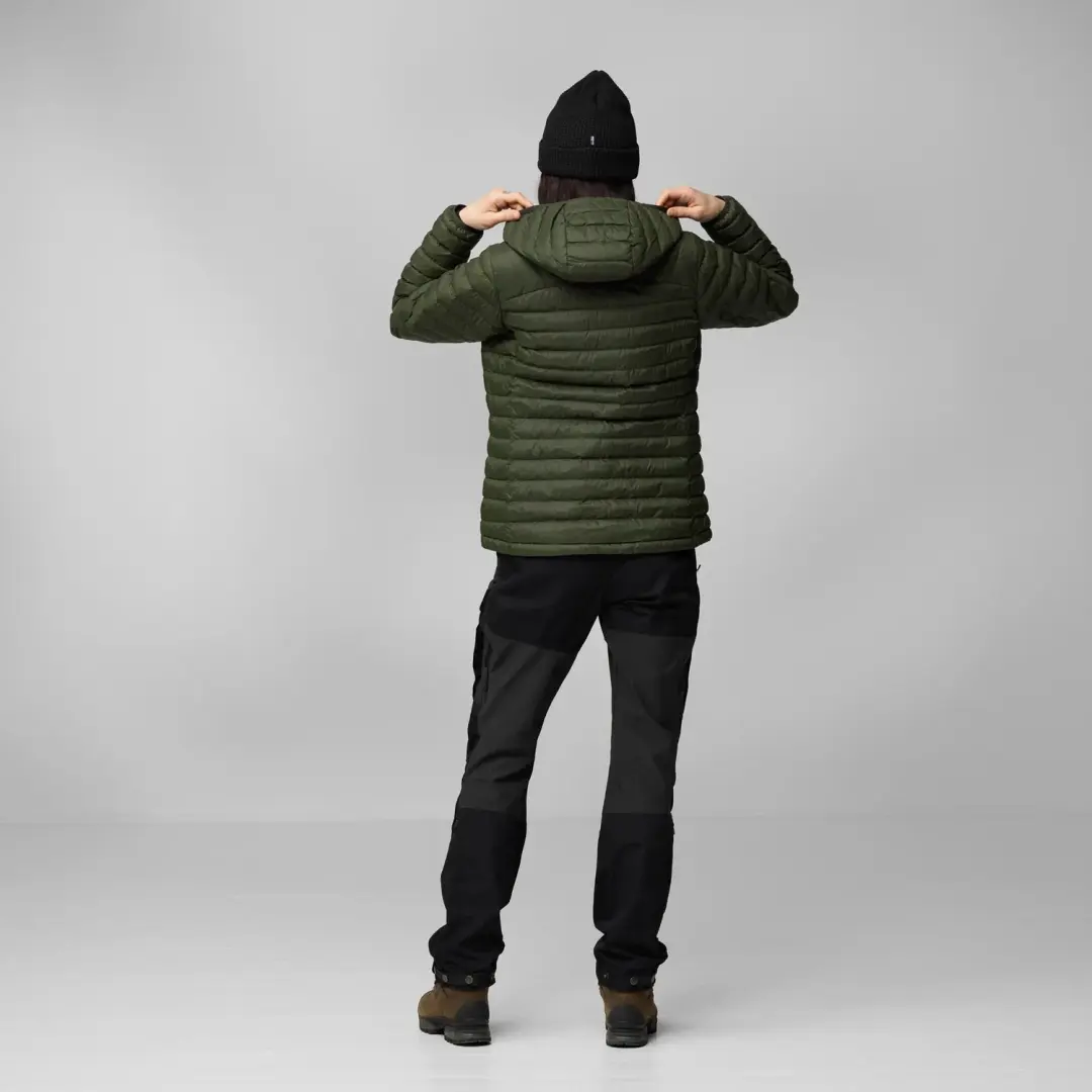 FJALLRAVEN Expedition Latt hoodie W 86120 550 black L - afbeelding 4 van 6