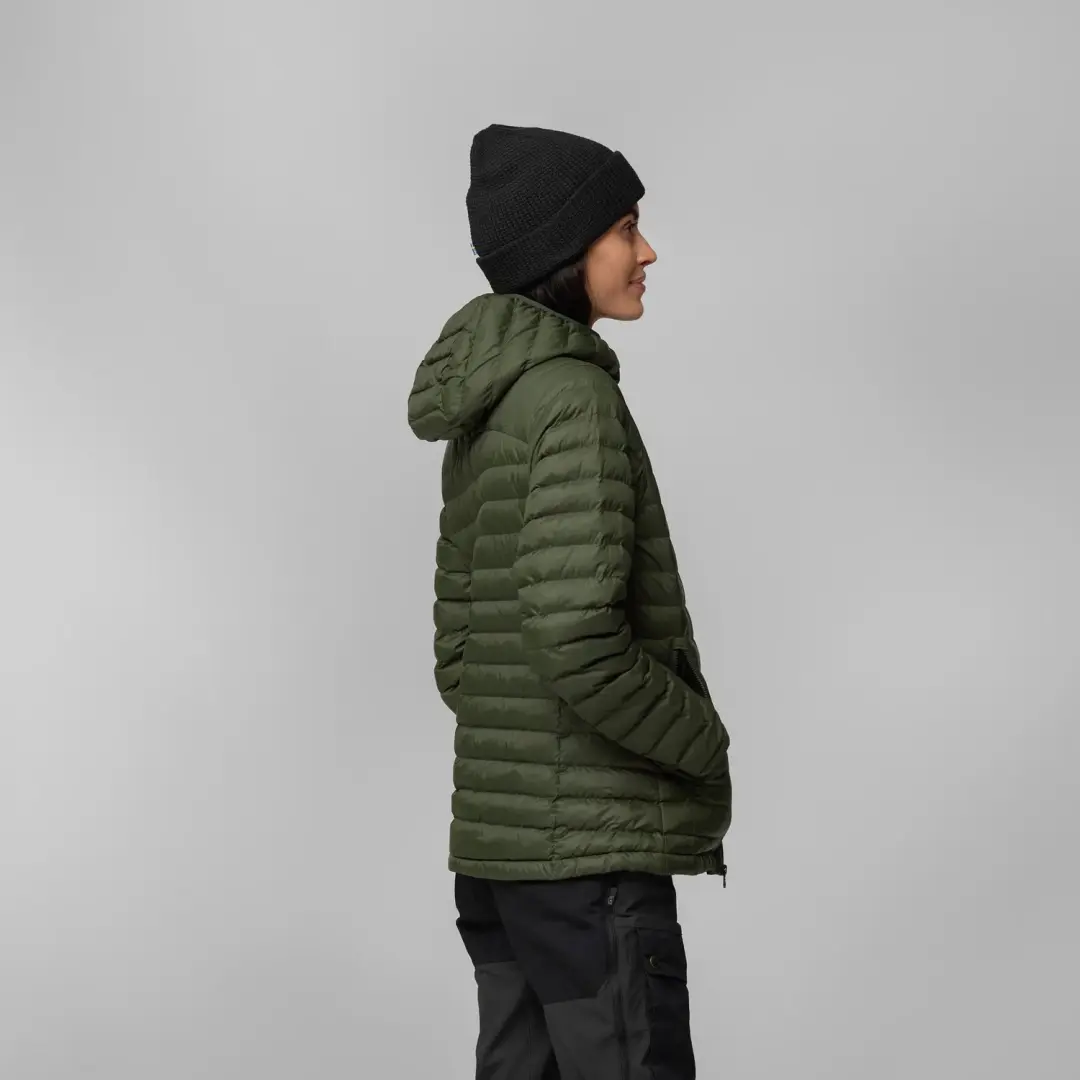 FJALLRAVEN Expedition Latt hoodie W 86120 550 black L - afbeelding 2 van 6