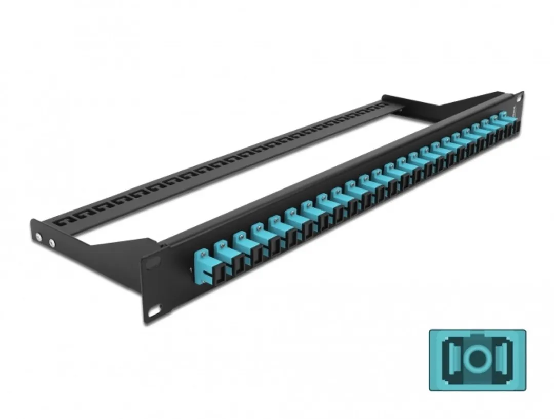 Delock 19" Fibre Patch Panel 24x SC Simplex