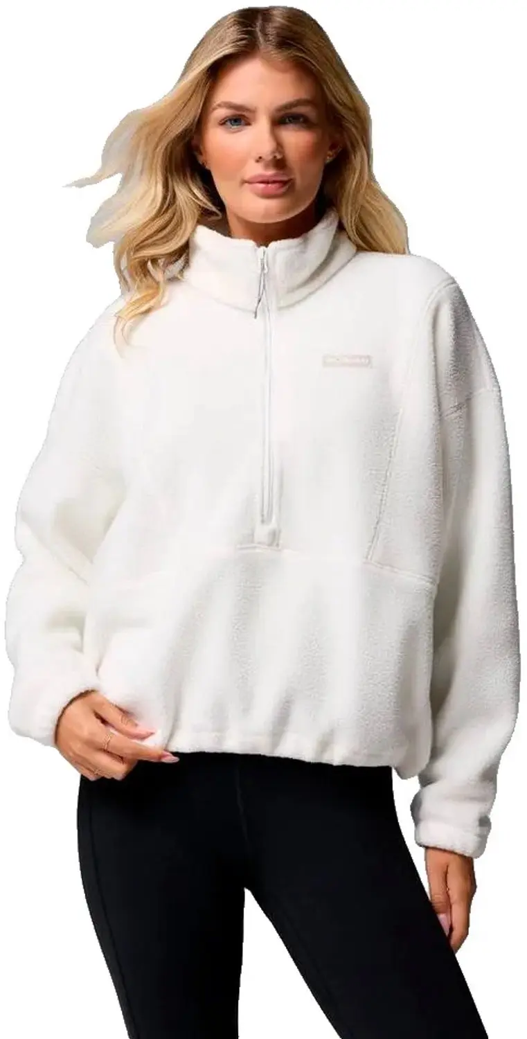 Columbia Timber Meadow™ Mtr Fleece Met Halve Rits Wit XS Vrouw