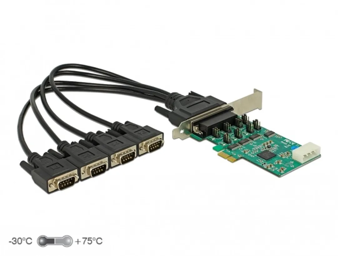 Delock 89335 PCI Express Kaart 4x RS-232 High Speed