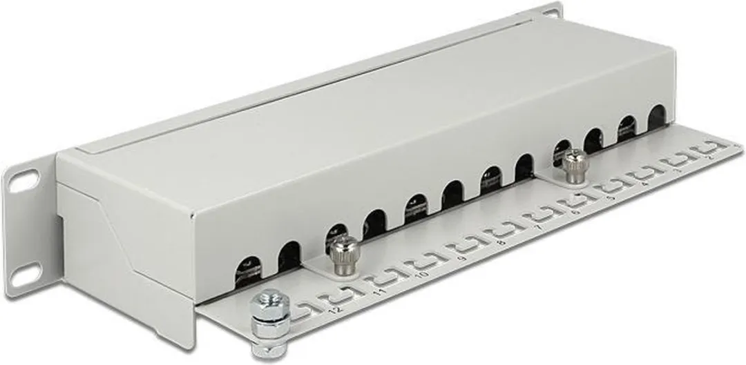 Delock 43299 Patchpaneel 1U - Grijs