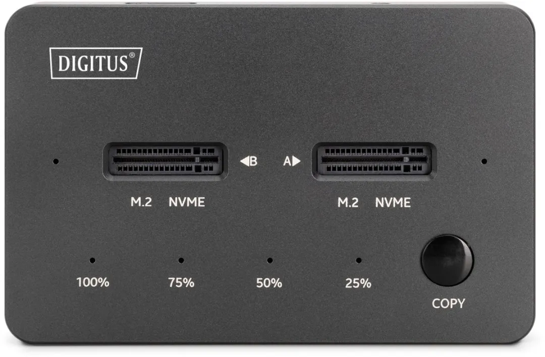 Digitus DA-71545-1 USB 3.2 Basisstation - Zwart